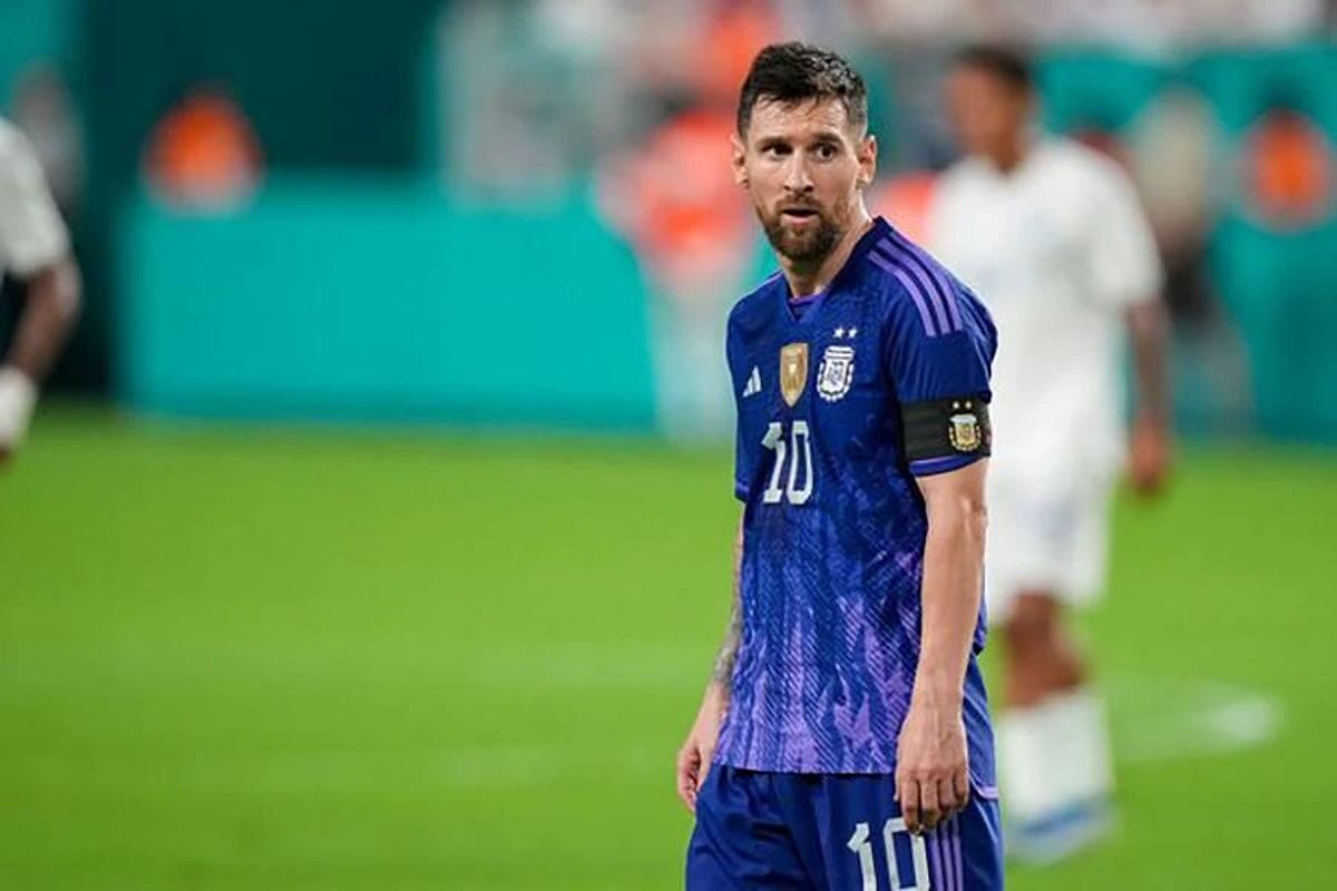 Messi là đội trưởng tuyển Argentina. ẢNH: GETTY