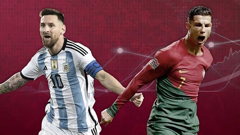 Ronaldo và Messi với danh hiệu